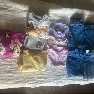 Girls 4T 12 piece Multi-Season Bundle